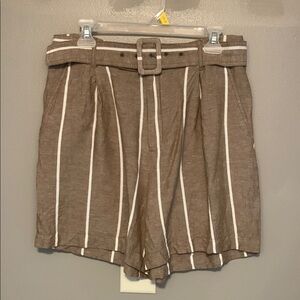 a new day Brown High Waist Women Shorts